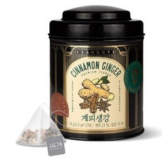 SSANGGYE Tea Master 罐裝肉桂薑茶, 1個, 12入, 2g
