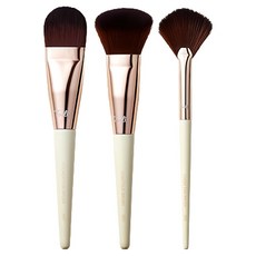 Toolif 底妝刷具組, 象牙白, 1套