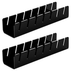 Khohimo 帽子收納整理展示架 5W0242, 2個, 黑色