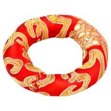 그리뉴얼 명상 싱잉볼 받침 원형 매트 8cm, 혼합색상, 1개