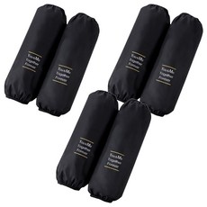 크블랑스 편안한 패션 방수 작업용 팔토시 2p x 3개, 블랙