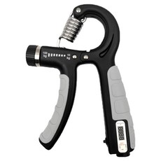 REWILDING 體力握力器 電子計數 5~100kg, 1個, 深灰色