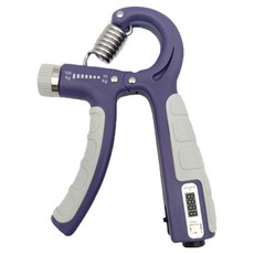 REWILDING 體力握力器 電子計數 5~100kg, 1個, 紫色