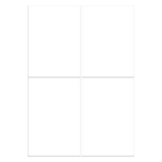 Ablon 條碼紙 A4 105*148.5 mm, 4格, 100個