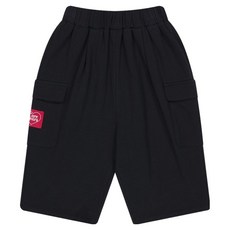 Care Bears 兒童Tenderheart Bear愛心熊外口袋七分寬鬆哈倫褲