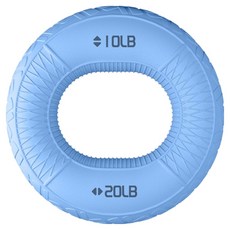 Rewilding 圓形握力器 4.5~9kg, 冰球藍, 1個
