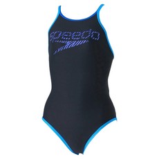 speedo 女性斑馬紋標誌Turns連身泳衣 STW02410