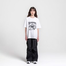 제이씨비 주니어 파라슈트 카고 와이드 팬츠 U342