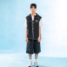 제이씨비 주니어 5부 화섬 카고 팬츠 U362