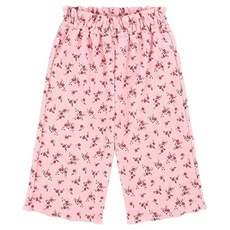 milkmile 女童涼感透氣蓬鬆壓紋花朵長褲