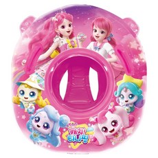 Winnie Connie 幼兒用奇妙萌可基本款坐墊學步泳圈 25CW12, 1個, 混合顏色