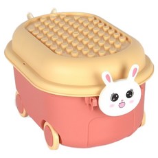 ing 多功能可愛收納箱, 1個, 兔子