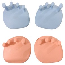 下半身腳趾伸展平衡姿勢輔助器 2種組, 粉紅色 + 藍色