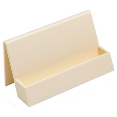 힘룸 편리한 명함꽂이 베이지, 1개, 1단