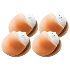 Lucy Market 馬卡龍 甜點 DIY 材料 棕色小狗 20mm, 4個