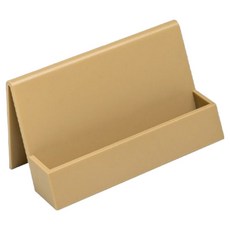힘룸 편리한 명함꽂이 카키, 1개, 1단