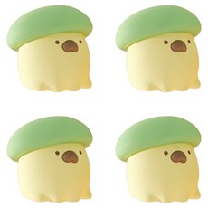 Natural Park 嬰幼兒用蘑菇矽膠防撞護角, 綠色, 4個