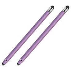 비쇼메르 간편한 스마트 터치펜 142 x 7 mm, 퍼플, 2개