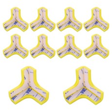 네츄럴파크 3면 삼각 코너 보호대, 옐로우, 10개