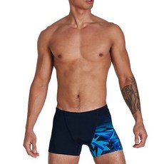 speedo 男款堅強的Boom放置四角泳褲 8-09734H133