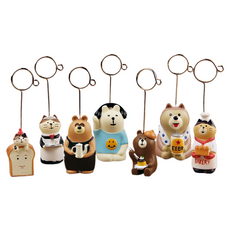 Pickdeal 可愛便條夾 廚師系列, 4個, 隨機出貨