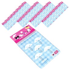 buyhearts 大耳狗喜拿 標示夾 5種 x 30入 組, 1套