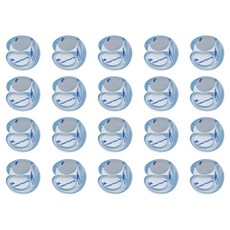 Natural Park 嬰幼兒用圓形角落防護墊, 透明, 20個