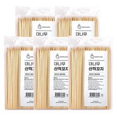 Queen's Living 竹製烤肉籤 18公分, 180入, 5個