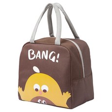 Hugo 多用途保溫保冷便當袋, 1個, 棕色