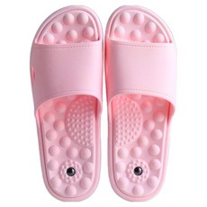 Barom Mall 室內磁石指壓拖鞋 220~225cm, 1個, 粉紅色