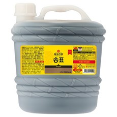 송표 몽고간장, 4.5L, 1개