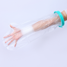 난리시스터즈 심플 기브스 방수커버 성인 반팔, 혼합색상, 1개