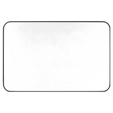 KANIA 日常記事板 黑盒雙面白板, 塑膠軟邊框