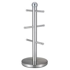 THE ZAKKA 不鏽鋼廚房杯架 15 x 15 x 35 cm, 銀色, 1個