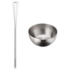 WAGENSTEIGER 方形打蛋器 31cm + 中型迷你量杯 90ml 套組, 1套, 單一顏色