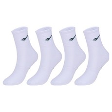 프로스펙스 남성용 컬러로고 중목 스포츠양말, 그린, 4개