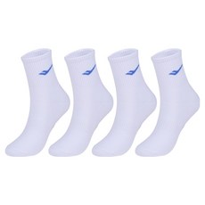 PRO-SPECS 男款彩色logo中筒運動襪, 藍色, 4個