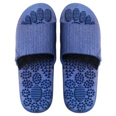 Soksokchaeum 客廳指壓拖鞋 XL 265~270mm, 藍色, 1個