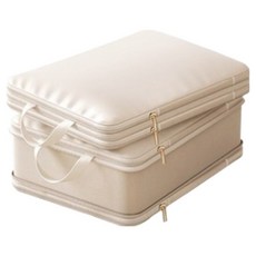 House-fit 旅行用衣物壓縮袋, 1個, 米色