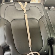 hitzzi 狗狗車用安全牽繩, 1個, 米色