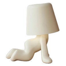 포라이트 LED 아이돌 포터블 스탠드 무드등 수면등, 화이트