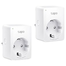 티피링크 타포 에너지 모니터링 미니 Wi-Fi 스마트 플러그, Tapo P100M, 2개