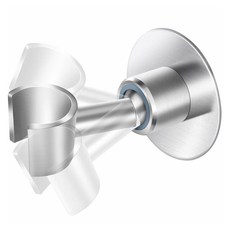 AHOYE 304不鏽鋼免打孔萬向蓮蓬頭架, 單一顏色