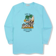 At The Beach 寬鬆版防曬長袖T恤