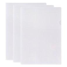 Studio 8 L型文件夾 10入, 單一顏色, 3個