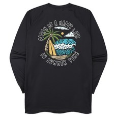 In summertime 寬鬆版防磨長袖T恤