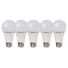 LISHIN Vitson LED 燈泡 12W, 晝光色, 5個