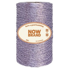 WoolClub NOW BRAND 金屬紗線 編織線 250g, 1個, 107 紫色