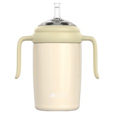 JOONIE 不鏽鋼吸管杯, 可可色, 1個, 330ml