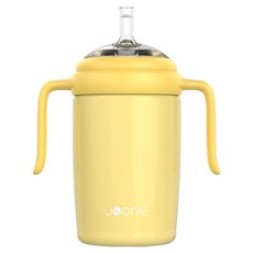 JOONIE 不鏽鋼吸管杯, 黃色, 1個, 330ml